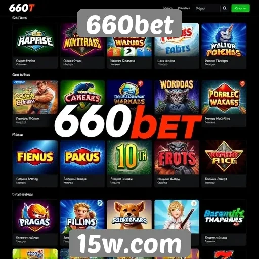 Estudo sobre a diversidade de jogos na 660bet